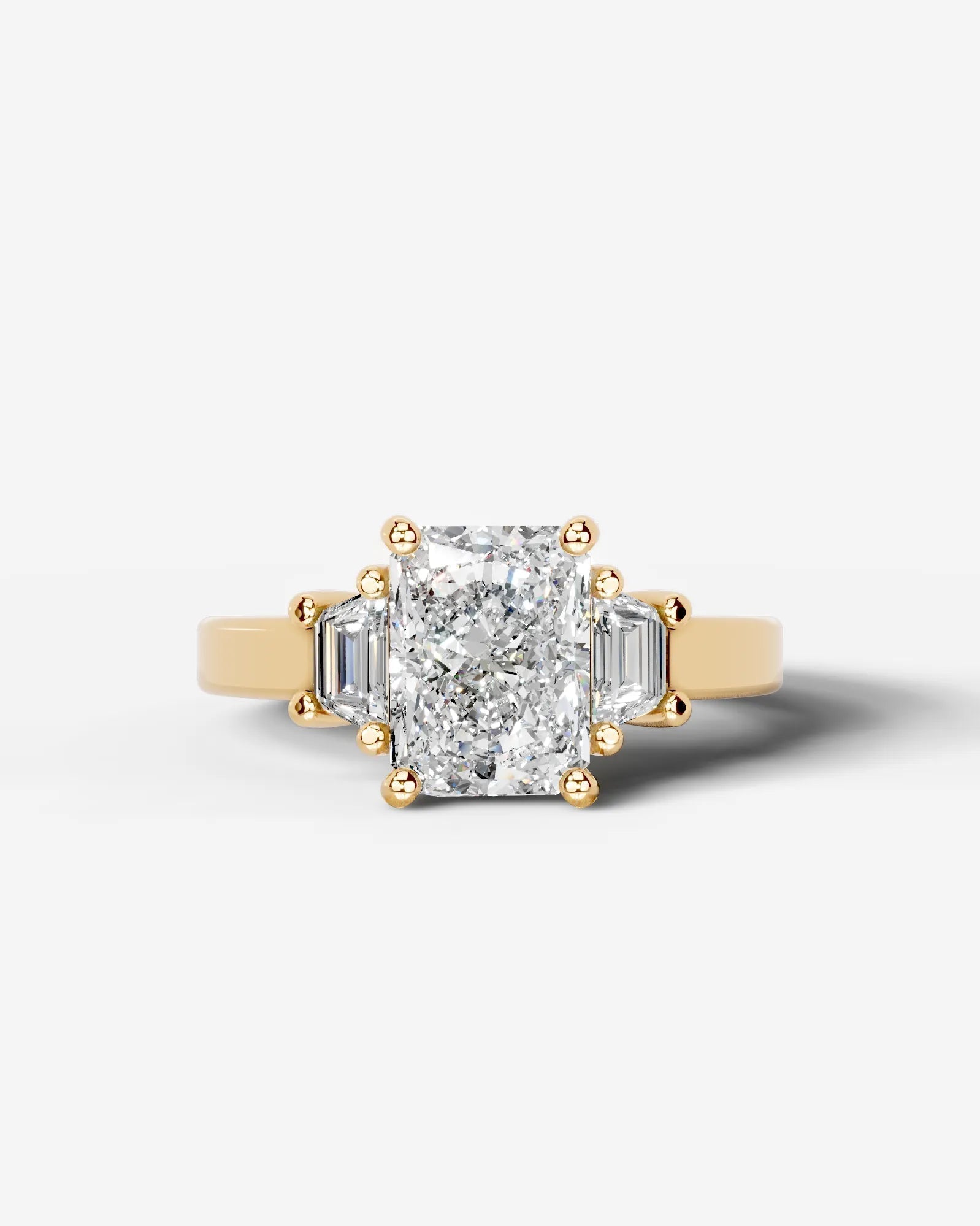 Marquise Solitaire With Tulip Prongs Lab Grown Diamond Engagement Ring